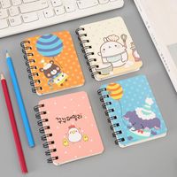 EE/_ 80SHEETS MINI CARTOON ANIMAL SPIRAL NOTEBOOK COIL BOOK OFFICE SCHOOL SUPPLY