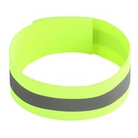 Wholesale Night Reflective Safety Bracelet with Velcro Outdoor Sports Night Running Cycling Jogging Warning with Luminous Arm Band