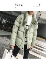 Wholesale Lovers Clothing Male Oversize Winter White Yellow Men Jacket Women Fashion Casual Loose Thick Parkas Coat Cotton Padded Overcoat New
