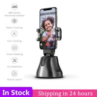 Wholesale Smart Selfie Shooting Gimbal Face Object Tracking Selfie Stick Apai Genie Smart Phone Holder For Photo Vedio Vlog Live Show