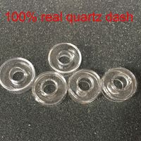 Wholesale MOQ Replacement OD mm mm quartz dish titanium nail coil accessories bowls for glass pipe water bongs wax oil rigs