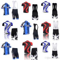 Wholesale GIANT Cycling Short Sleeves jersey bib shorts sets Bicycle Team Hot Selling Clothes Mountain Road Fashion Breathable c2902