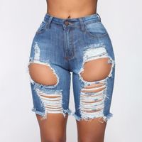 ladies jean shorts uk