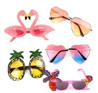 Mode Neuheit Lustige Party Plastik Brillen Strand Sonnenbrille Zubehör Geschenk