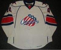 Wholesale custom jersey XL XL Rare Vintage Stefan Meyer Rochester Americans Hockey Jersey Embroidery Stitched Customize any number and name J