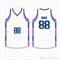 Wholesale Top Custom Basketball Jerseys Mens Embroidery Logos Jersey Cheap Any name any number Size S XXL