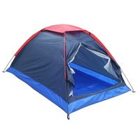 Wholesale Travel Beach Tent People Outdoor Travel Camping Tent with Bag Open Camping Fishing Hiking Outdoor Blue cm