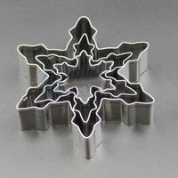 Wholesale High quality Snowflake Shape Cookie Cutter Stainless Steel Snow Form Cookie Tools DIY Fondant Chocolate cake Decoration Mould