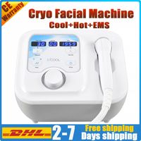 Wholesale Potrable cool facial machine electroporation device cryo cooler mesotherapy skin rejuvenation face lift anti aging skin care salon equipment