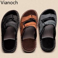mens leather sandals australia