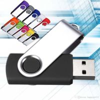 Wholesale Tina New USB Flash Drives Swivel External Pendrive GB GB GB GB GB GB memory stick usb Creative pen drive