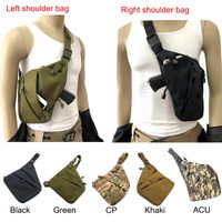 Wholesale Tactical cross body bag Multifunctional Concealed Storage Gun Holster Left Right Shoulder Backpack Nylon Waterproof fashion Anti theft Chest pack for men and women