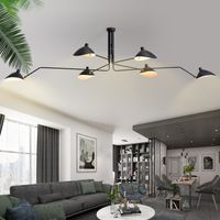 Wholesale Nordic chandelier creative personality modern duplex building living room dining room art industrial wind chandelier