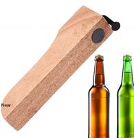 Wholesale Beer Bottle Opener with Wooden Handle Nail Household Bottle Opener Lid Remover Kitchen Bar Tool Nail Wine Beer Bottle Opener KKA7734
