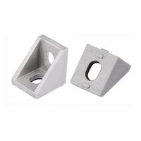 1× Zinc Alloy Hinge Industrial Aluminum Adjustment Angle Connector2020//3030//4040