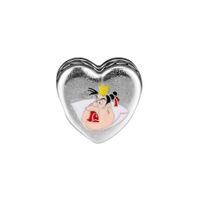 Wholesale 2018 Winter Sterling Silver Jewelry Features Queen of Hearts Charm Beads Fits Pandora Bracelets Necklace For Women Jewelry Making