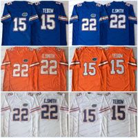Wholesale NCAA Florida Gators Football Jerseys Tim Tebow Jersey Emmitt Smith White Blue Orange College Football Jerseys