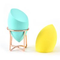 Wholesale Square Base Cosmetic Sponge Powder Puff Display Drying Stand Holder Rack Support Makeup Tool Kit Puff Support