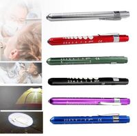 Wholesale Hot Sale Colors White Yellow Beam LED Pen Light Flashlight Torch portable Medical flashlights aluminium alloy doctor torches