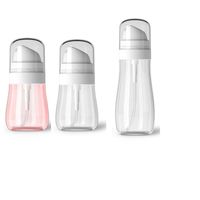 Wholesale 50 Ml Spray Bottles Clear Or Transparent Red PETG Plastic Empty Sprayer Mini Makeup Atomizer Refillable Bottle