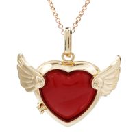 Or Amour Coeur Ouvert Diffuseur Collier Pendentif Vintage Perle Cage Médaillons Parfum Huile Essentielle Aroma Bricolage Médaillon Charmes