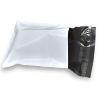 Wholesale 100 Pieces Small Self Adhesive White Poly Mailer Bag Mailing Express Packing Courier Mail Bags Envelope Plastic Mailers Package Bag