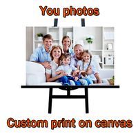Wholesale Custom Your Photos Print On Canvas Home Decorative Picture Prints And Posters For Living Room Home Decor