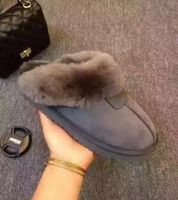 Wholesale 2019 Free shippin Australian classic WGG Boots warm Cotton Slippers men and Women Slippers Cowhide Baotou dlippers Snow Boots