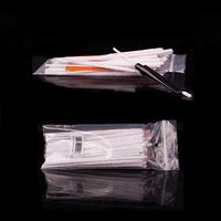 Wholesale 50pcs per pack white cotton pipe cleaner bars root cigarette tobacco pipes cleaners brush bong tool smoking accessories