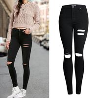 womens black skinny pants