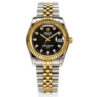 Wholesale 2019 luxury Watch Men Datejust mm Stainless steel Japanese quartz movement Swim Mens Watches Male Luminous Wristwatch BRW HOLUNS
