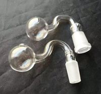 Wholesale Transparent blister s pot Glass bongs Oil Burner Glass Pipes Water Pipes Oil Rigs Smoking