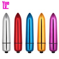 Wholesale YUELV Color Mini Bullet Vibrator Sex Toys For Women G spot Vibrating Egg Vagina Clitoris Stimulate Female Masturbator Massager Wand