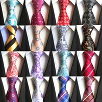 Wholesale Fashion cm Silk Yellow Black Striped Neck Ties For Men Flower Business Wedding Classic Necktie Neckwear Gift