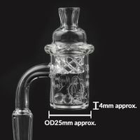 Male, 10mm Punte per chiodi Bangers al quarzo a 90 gradi 10mm 14mm 19mm per accessori per bong dacqua in vetro