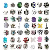 Esmalte Plateado Plata Encantos con salto anillo compra uno obtener un 50/% De Descuento