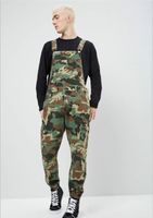 Wholesale Camouflage Denim Mens Overalls Designer Printed Jeans Jumpsuit Fashion Slim Male Clothing