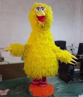 Yellow Big Bird Mascot Costume Of Sesame Street Cartoon Fancy Dress Adult Parade