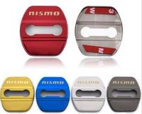 Wholesale For Nissan Nismo Stainless Steel Car Door Lock Protective Cover Case Auto Accessories Car Styling