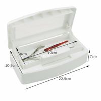Wholesale NA047 Mini Nail Sterilizer Disinfection Box Nail Art Nipper Tweezers Disinfecting Cleaner Sanitizer Nail Manicure Equipment Tools