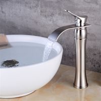 Wholesale Brushed Nickel Waterfall Bathroom Faucets Buy Cheap