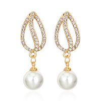 Wholesale New Fashion Bridal Earrings with Pearl Rhinestones Earring Bridal Jewelry Findings Wedding Accessories For Bridesmaids BW BA028