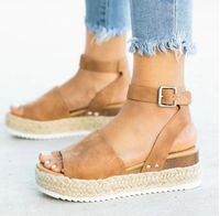 Wholesale High Heels Sandals Summer Shoes new Flip Flop Chaussures Femme Platform Sandals
