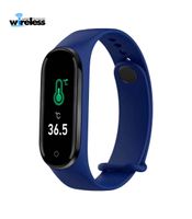 Wholesale M4 Smart Bracelet watch Band Wristbands Sport Fitness Pedometer Blood Pressure Wristband Walk Step Counter support thermometer