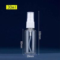 Wholesale 30 ml Clear Plastic Spray Bottles oz Fine Mist Empty Sprayer Bottles Refillable Transparent Travel Bottles Toiletries Liquid Containers for Travel Cosmetic