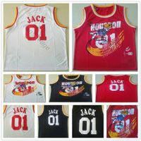 Wholesale NCAA Travis Jointly Bleacher Report Jack Black White Red Special Stitched Hippop Basketball Jerseys Scott X BR X MN Jersey Shirt