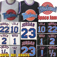Tune Squad Jersey Porky Pig 8 Space Jam Movie Blue Basketball Size S-XXL New
