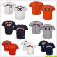 Wholesale Custom Mens Women Youth Kids Baseball Majestic Jerseys Customized Stitched Personal name Person number size S XXXL