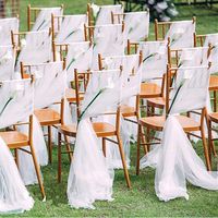 Wholesale Tulle Chair Sashes Buy Cheap Tulle Chair Sashes 2020