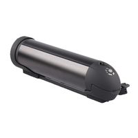 Wholesale lithium ion battery v Ah W Ebike battery send A charger in black kettle water bottle tube case